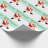 Music Lover Weihnachtsgeschenk Geschenkpapier (Ecke)