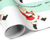 Music Lover Weihnachtsgeschenk Geschenkpapier (Rolleneckpunkt)