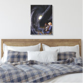 Music Lover - Wrap Leinwanddruck (Insitu (Schlafzimmer))