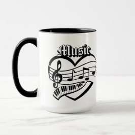 Music Lovers Mug Tasse
