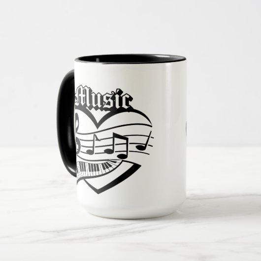 Music Lovers Mug Tasse (Vorderseite Links)