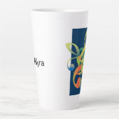 Music Lovers Zwei-Töne-Kaffee-Tasse Milchtasse (Vorderseite)