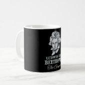 Music - Ludwig Van Beethoven The Genius Kaffeetasse (Vorderseite Links)