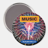 MUSIC Magnet (Vorderseite/Rückseite)