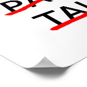 Music Major Free Time - Girl Poster (Ecke)