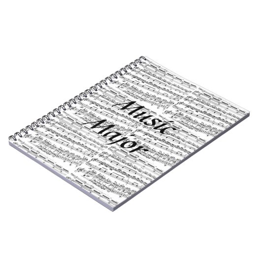 Music-Major-Journal Notizblock (Linke Seite)