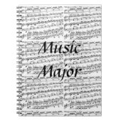 Music-Major-Journal Notizblock (Vorderseite)