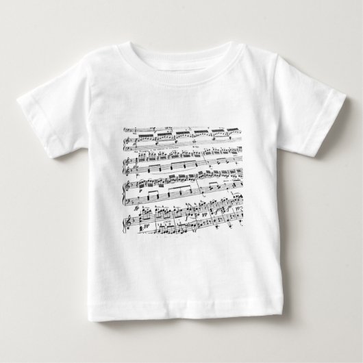 Music Major/Student/Lehrer Baby T-shirt (Vorderseite)