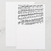 Music Major/Student/Lehrer Briefpapier (Vorne/Hinten)