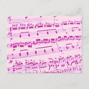 Music Major/Student/Lehrer Postkarte