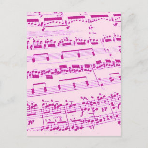 Music Major/Student/Lehrer Postkarte