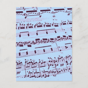 Music Major/Student/Lehrer Postkarte