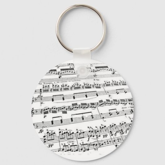 Music Major/Student/Lehrer Schlüsselanhänger (Vorderseite)