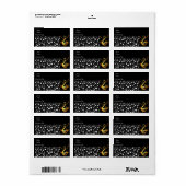 Music Maker_ Adressaufkleber (Vorne)