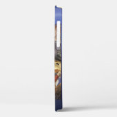 MUSIC MAKING ANGEL, Blue Saphir Monogramm Case-Mate iPhone Hülle (Rückseite / Links)