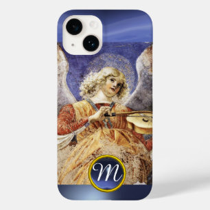 MUSIC MAKING ANGEL, Blue Saphir Monogramm Case-Mate iPhone 14 Hülle