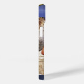 MUSIC MAKING ANGEL, Blue Saphir Monogramm Case-Mate iPhone Hülle (Rückseite / Rechts)