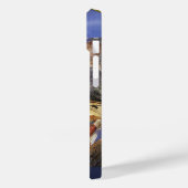 MUSIC MAKING ANGEL, Blue Saphir Monogramm Case-Mate iPhone Hülle (Rückseite / Links)