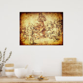 Music Making Angels von Albrecht Durer Poster (Küche)