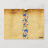 Music Making Angels von Albrecht Durer Postkarte (Rückseite)