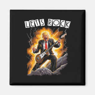 Music Mania Lustig Donald Trump spielt Gitarre - M Magnet