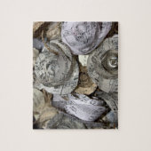 Music Manuskript Paper Rose Jigsaw Puzzle (Vertikal)