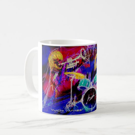 Music Medley Kaffeetasse (Vorderseite Links)