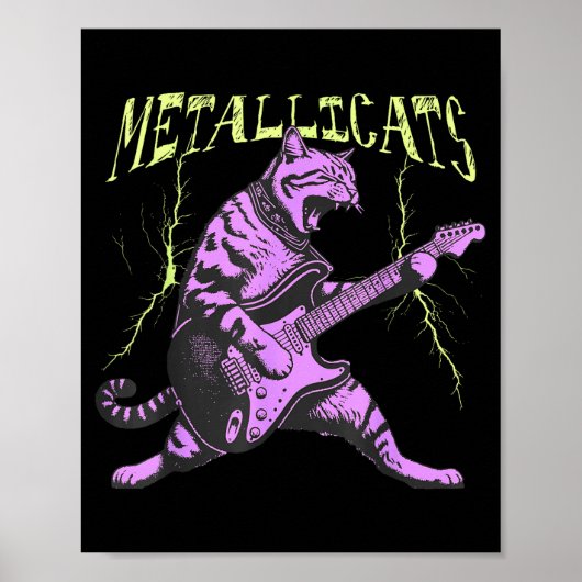 Music - Metallicats  Poster (Vorne)