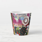 Music Mice Latte Tasse (Vorderseite)