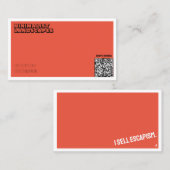 MUSIC Minimalistisch Business Card Visitenkarte (Vorne/Hinten)