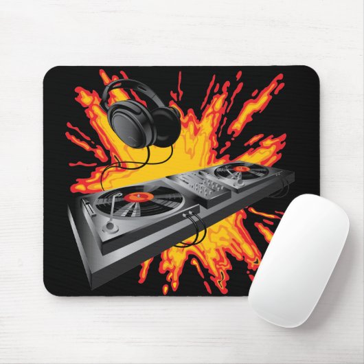 Music Mixer Mousepad (Mit Mouse)