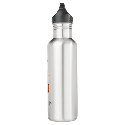Music Monogram Violin Orchestra Edelstahlflasche (Rechts)