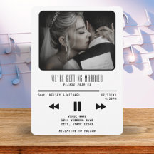 Music MP3 Player Wedding White