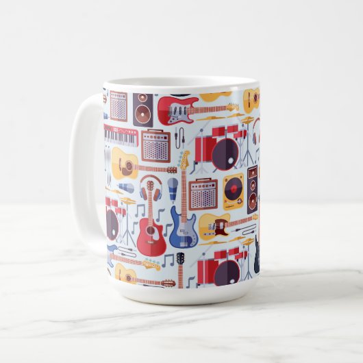 Music Mug Kaffeetasse (Vorderseite Links)