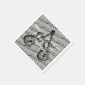 Music Napkins Serviette (Ecke)