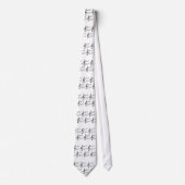 Music Necktie Krawatte (Vorderseite)