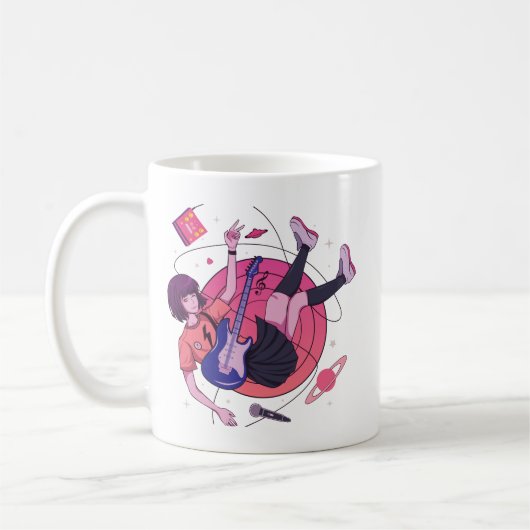 Music n'Japanese Anime Kaffeetasse (Links)