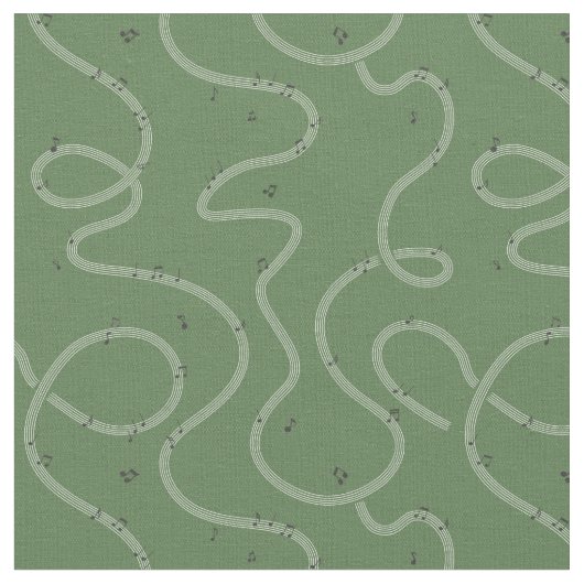 Music Note Sign Green additional Stoff (Nahaufnahme)