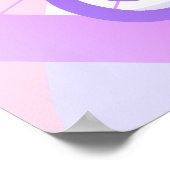 Music Notes Background Poster (Ecke)