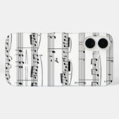 music notes Case-Mate iPhone hülle (Rückseite (Horizontal))
