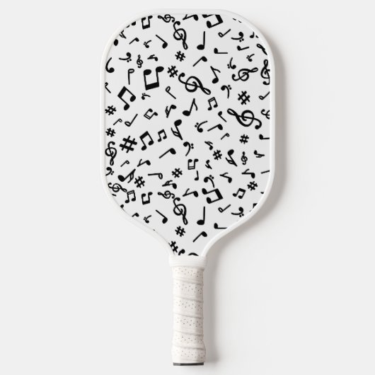 Music Notes Pickleball Schläger (Vorderseite)