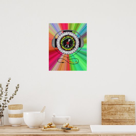 Music of Life Poster (Küche)