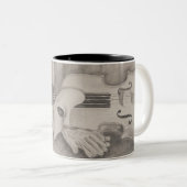 "Music Of The Night" von T.S. Reis Zweifarbige Tasse (VorderseiteRechts)