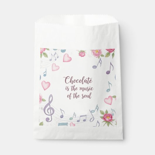 Music of the Soul, Chocolate Packaging, by Natasha Geschenktütchen (Vorderseite)
