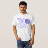 MUSIC ON STRESS GONE T-Shirt (Vorne ganz)