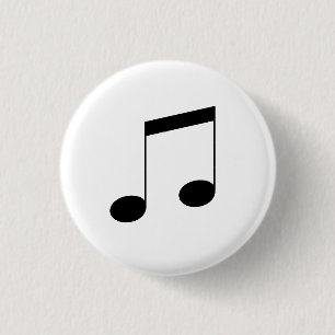 Music One Black Beam Note, Button