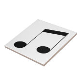 Music One Black Beam Note, Fliese (Seite)