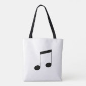 Music One Black Beam Note, Tasche (Rückseite)