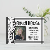 Music Open House Einladung (Stehend Vorderseite)