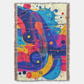 Music Paints Emotion Decke (Vorderseite Vertikal)